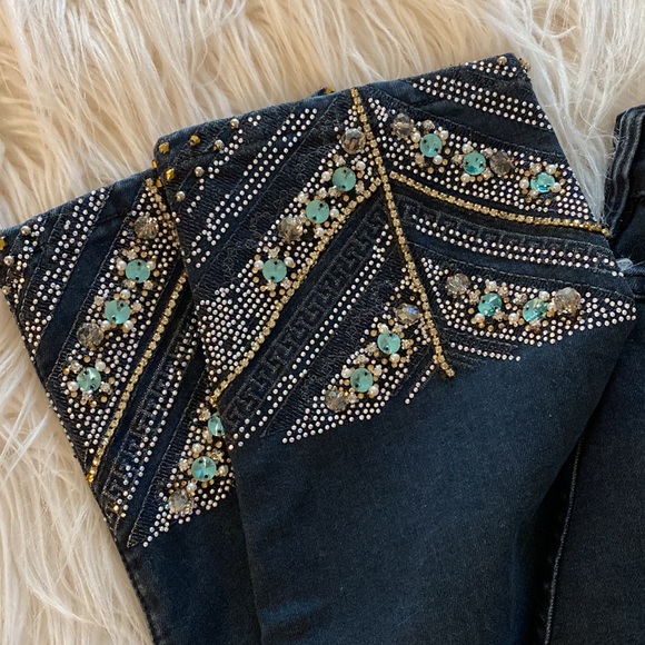 TESORO mod 1...beaded jeans - Picture 15 of 16